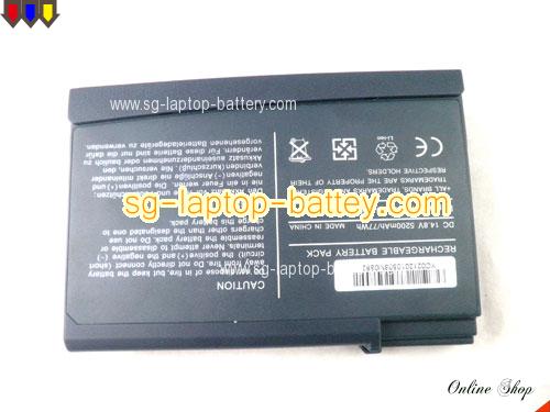  image 5 of TOSHIBA 3000-S353 Replacement Battery 4400mAh 14.8V Grey Li-ion