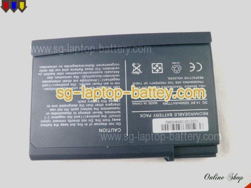  image 5 of TOSHIBA 3005-S303 Replacement Battery 4400mAh 14.8V Grey Li-ion