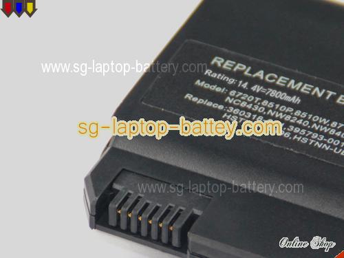  image 2 of HP Business Notebook NX8200 Replacement Battery 6600mAh 14.4V Black Li-lion