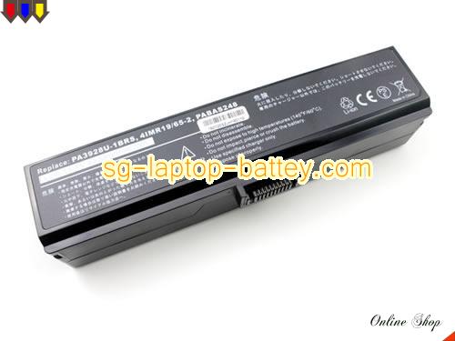  image 1 of TOSHIBA QOSMIO X770 3D SERIES Replacement Battery 4400mAh, 63Wh  14.4V Black Li-ion