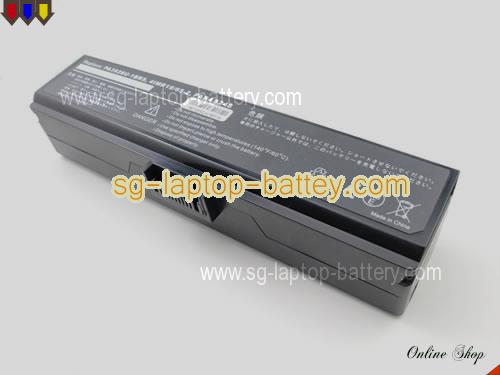  image 2 of TOSHIBA QOSMIO X770-01H Replacement Battery 4400mAh, 63Wh  14.4V Black Li-ion