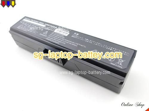  image 2 of TOSHIBA QOSMIO X770-01J Replacement Battery 4400mAh, 63Wh  14.4V Black Li-ion