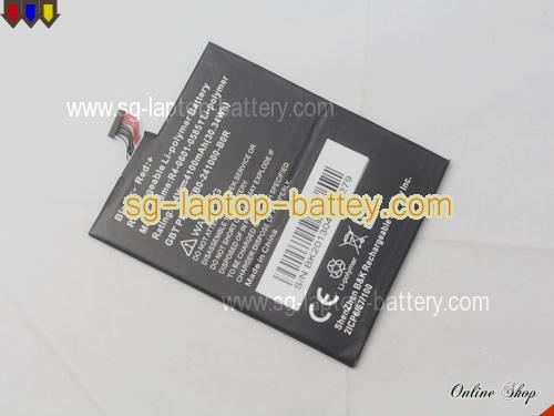  image 2 of Genuine DNS AirTab P102g Battery For laptop 4100mAh, 30.34Wh , 7.4V, Black , Li-Polymer