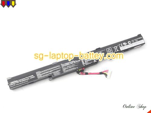  image 2 of Genuine ASUS A450 Battery For laptop 2950mAh, 44Wh , 15V, Black , Li-ion