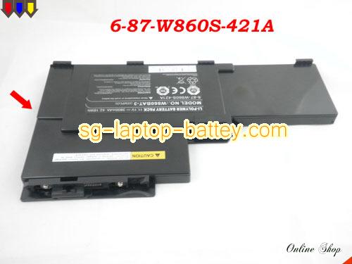  image 4 of Genuine SAGER NP8690-S1 Battery For laptop 3800mAh, 11.1V, Black , Li-Polymer