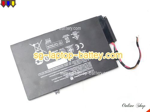  image 4 of Genuine HP ENVY 4-1043TU SLEEKBOOK PC Battery For laptop 3400mAh, 52Wh , 14.8V, Black , Li-ion