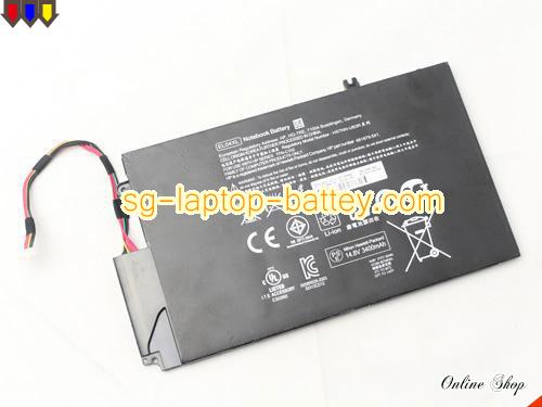  image 5 of Genuine HP ENVY 4-1053TU ULTRABOOK PC Battery For laptop 3400mAh, 52Wh , 14.8V, Black , Li-ion