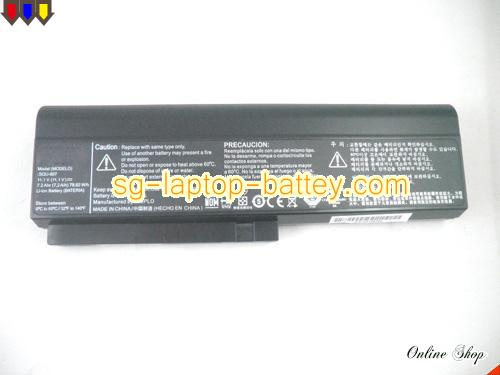  image 5 of HASEE HP550 Replacement Battery 7200mAh 11.1V Black Li-ion