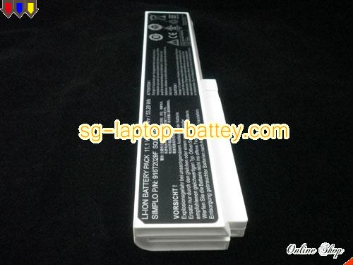  image 3 of HASEE HP560 Replacement Battery 4800mAh 11.1V White Li-ion