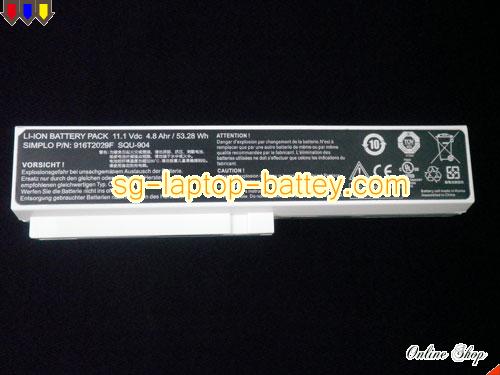  image 5 of FUJITSU Fujitsu Siemens TW8 Sereis Replacement Battery 4800mAh 11.1V White Li-ion