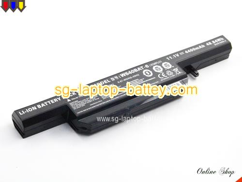  image 1 of Genuine CLEVO W550 Battery For laptop 4400mAh, 48.84Wh , 11.1V, Black , Li-ion