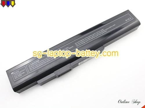  image 1 of MSI CR640DX Replacement Battery 5200mAh, 56Wh  10.8V Black Li-ion