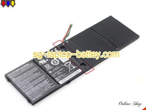  image 1 of Genuine ACER V5-572 Battery For laptop 3460mAh, 53Wh , 15V, Black , Li-Polymer