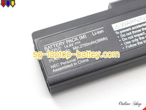  image 3 of Genuine NEC PC-LM550BS6R Battery For laptop 2700mAh, 39Wh , 14.4V, Black , Li-ion