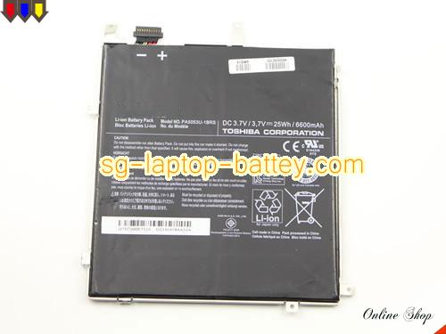  image 5 of Genuine TOSHIBA Excite 10 Series Battery For laptop 6600mAh, 25Wh , 3.7V, Black , Li-Polymer