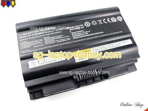  image 1 of CLEVO P180HM-Prostar Replacement Battery 5900mAh, 89.21Wh  15.12V Black Li-ion