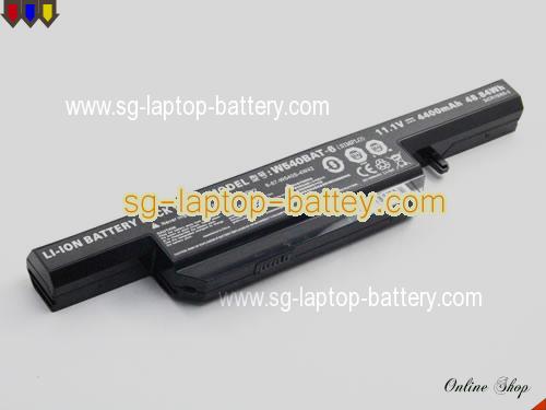  image 1 of Genuine CLEVO W550SU2 Battery For laptop 4400mAh, 48.84Wh , 11.1V, Black , Li-ion