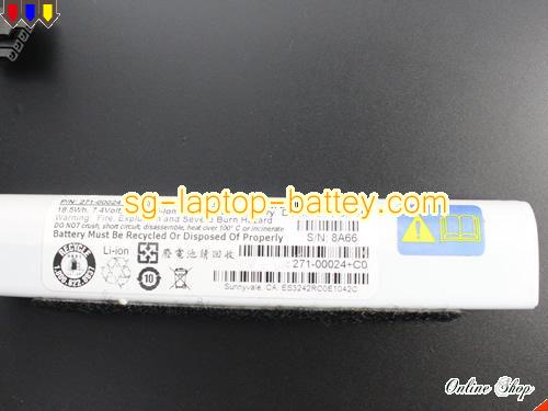  image 4 of Genuine IBM FAS2040 Battery For laptop 2500mAh, 18.5Wh , 7.4V, White , Li-ion