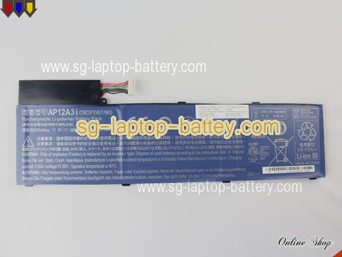  image 5 of Genuine ACER Aspire M5-581T Battery For laptop 4850mAh, 54Wh , 11.1V, Black , Li-ion