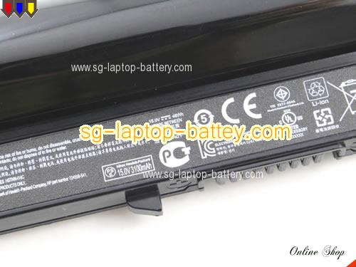  image 3 of Genuine HP PAVILION SLEEKBOOK 14-B114AU Battery For laptop 37Wh, 14.4V, Black , Li-ion