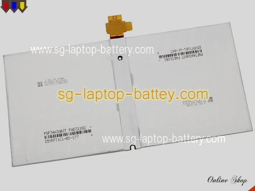  image 1 of Replacement MICROSOFT DYNR01 Laptop Battery G3HTA026H rechargeable 5087mAh, 38.2Wh Sliver In Singapore