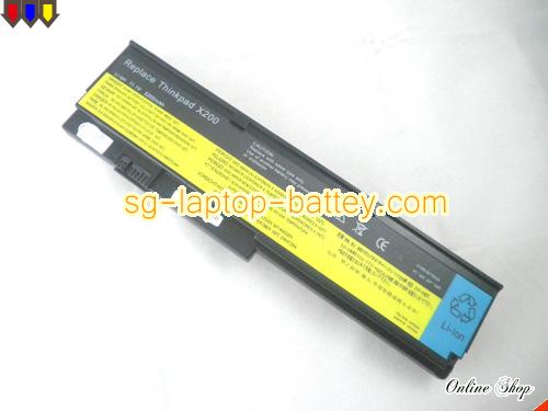  image 1 of Replacement LENOVO FRU 42T4542 Laptop Battery 42T4649 rechargeable 5200mAh Black In Singapore