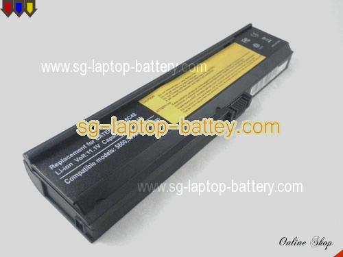  image 1 of Replacement ACER BT.00603.010 Laptop Battery LC.BTP01.006 rechargeable 5200mAh Black In Singapore