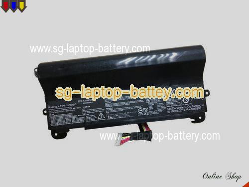  image 1 of Genuine ASUS A42N1520 Laptop Battery A42NI520 rechargeable 5800mAh, 90Wh Black In Singapore