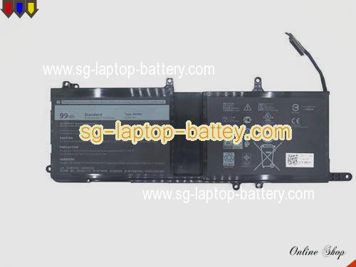  image 1 of Genuine DELL 0HF250 Laptop Battery 01D82 rechargeable 8333mAh, 99Wh Black In Singapore