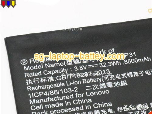  image 2 of Genuine LENOVO L15C2P31 Laptop Battery SB18C04740 rechargeable 8500mAh, 32Wh Black In Singapore