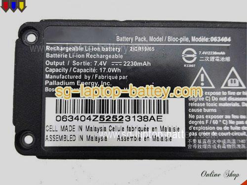  image 2 of Genuine BOSE 063287 Battery 063404 rechargeable 2230mAh, 17Wh  In Singapore