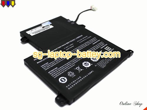  image 2 of Genuine CLEVO 6-87-N50VS-31E00 Laptop Battery 687N50VS31E00 rechargeable 3276mAh, 38Wh Black In Singapore