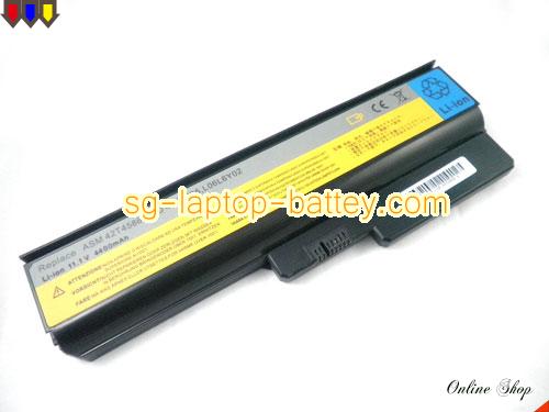  image 2 of Replacement LENOVO L08O6CO2 Laptop Battery 42T4730 rechargeable 5200Ah Black In Singapore