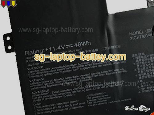  image 2 of Genuine ASUS B31N1534 Laptop Battery 0B200-02030000 rechargeable 4240mAh, 48Wh Black In Singapore