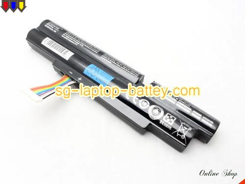  image 2 of Replacement ACER AS11A3E Laptop Battery 3INR18/65-2 rechargeable 4400mAh, 48Wh Black In Singapore