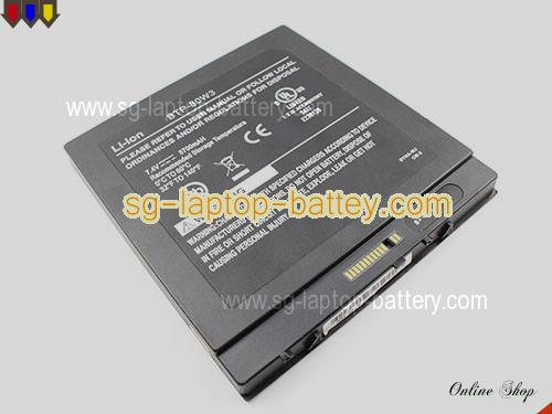  image 2 of Genuine XPLORE BTP-87W3 Laptop Battery 909T2021F rechargeable 7600mAh, 56.24Wh Black In Singapore