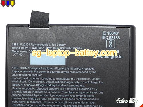  image 2 of Genuine GETAC BP-LP2900/3301Pl Laptop Computer Battery BP-LP2900/3301P1 rechargeable 8700mAh, 94Wh  In Singapore