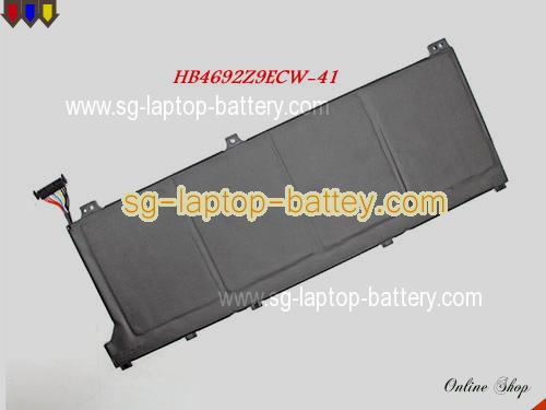  image 3 of Genuine HUAWEI HB4692Z9ECW-41 Laptop Battery 4ICP5/62/81 rechargeable 3665mAh, 56Wh Black In Singapore