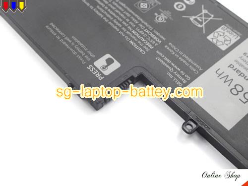  image 3 of Genuine DELL 451-BBLX Laptop Battery 1WWHW rechargeable 58Wh Black In Singapore