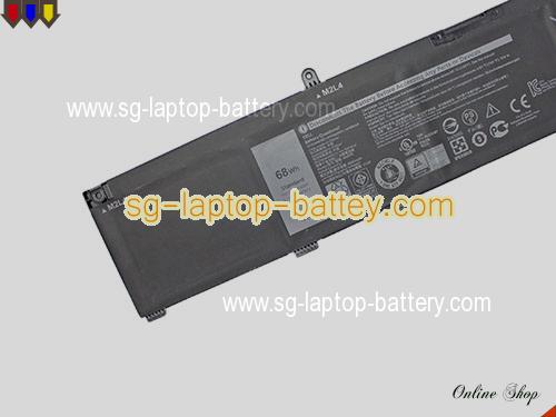  image 3 of Genuine DELL W5W19 Laptop Battery JJRRD rechargeable 4255mAh, 68Wh Black In Singapore