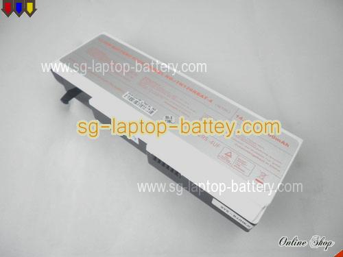  image 3 of Genuine CLEVO TN120RBAT-4 Laptop Battery  rechargeable 2400mAh Black and White In Singapore