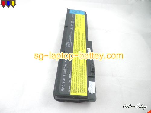  image 3 of Replacement LENOVO FRU 42T4542 Laptop Battery 42T4649 rechargeable 5200mAh Black In Singapore