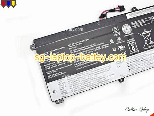  image 3 of Genuine LENOVO 45N1741 Laptop Battery 45N1740 rechargeable 3900mAh, 44Wh Black In Singapore