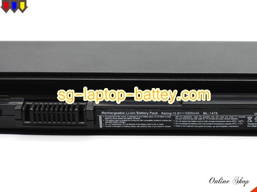  image 3 of Replacement DELL XVK54 Laptop Battery 312-1015 rechargeable 5200mAh Black In Singapore