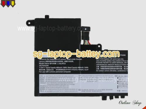  image 4 of Genuine LENOVO SB10W67179 Laptop Battery L19L3PD3 rechargeable 4850mAh, 56Wh Black In Singapore