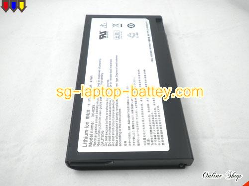  image 4 of Replacement AVERATEC 23+050520+01 Laptop Battery 23+050520+10 rechargeable 3800mAh Black In Singapore