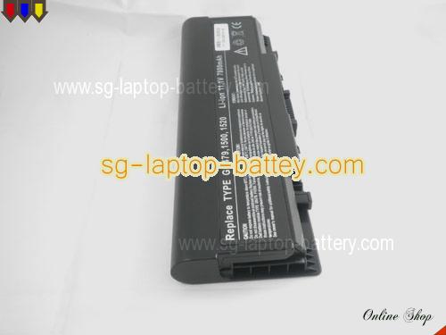  image 4 of Replacement DELL 312-0575 Laptop Battery 312-0595 rechargeable 6600mAh Black In Singapore