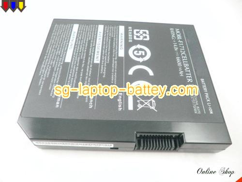  image 5 of Genuine ALIENWARE MOBL-F1712CELLBATTERY Laptop Battery  rechargeable 6600mAh Black In Singapore