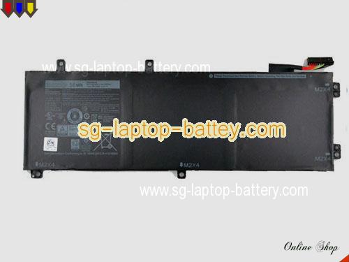  image 5 of Genuine DELL B0768CM848 Laptop Battery B07GVPFFHT rechargeable 4865mAh, 56Wh Black In Singapore