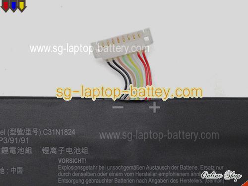  image 5 of Genuine ASUS C31N1824 Laptop Battery 0B200-03290000 rechargeable 4160mAh, 48Wh Black In Singapore